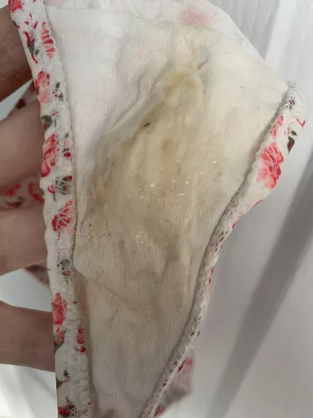 3 full days in a silky white thong~ by asianpantygirl