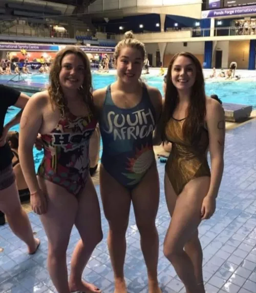 3 swimmers by TotalDestruction4567