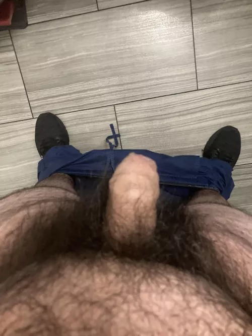 30 Male Chubby bear bored at work dm for snap by burnerske