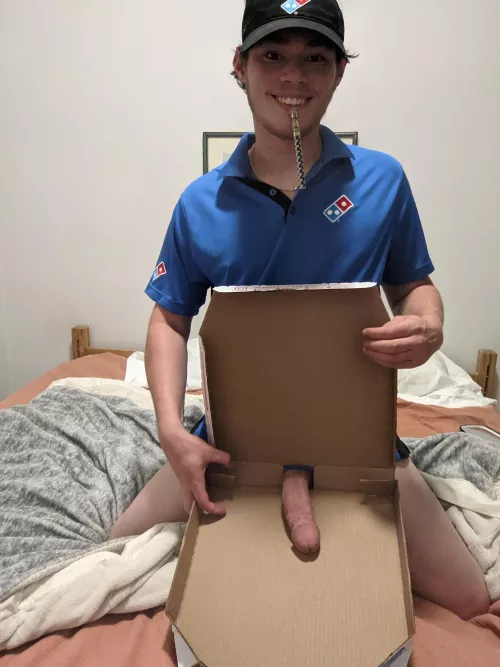 30 minutes of pounding or the pizza is free. [Not OC] by deepdrilling80