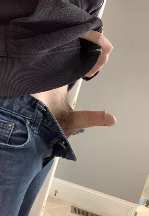 (31) peeking out of my jeans by whatchathink5
