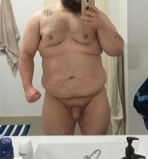 32. 180cm. 138kg. Posting here again after a long break! Feel free to say hello, I've made some great friends in the past from this sub. Thanks everyone😊 by kemono_kyojin