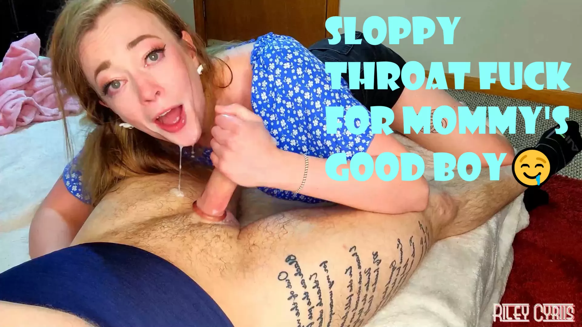 34 minute sloppy deepthroat facefuck for mommy's good boy💦 Launching Sunday 🥰 posted by littlerosexo