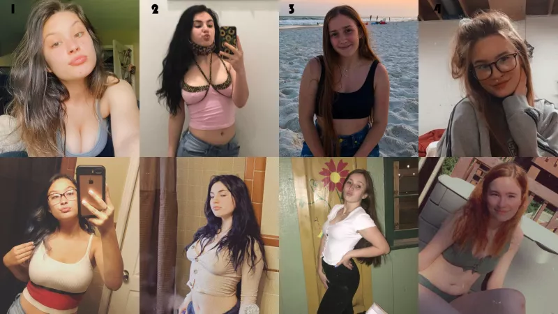 [4] The sluttiest girls at school. Which one are you taking? (DMs open) by RemagMerchant