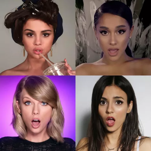 [4] Who turns you on the most? 1 Selena 2 Ariana 3 Taylor 4 Victoria by Willie20-_-