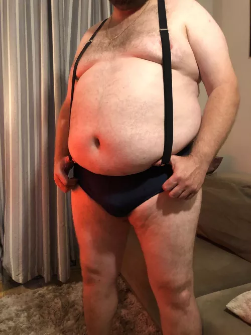 (40) Does anyone want to caress my teddy bear belly? by BearIoving