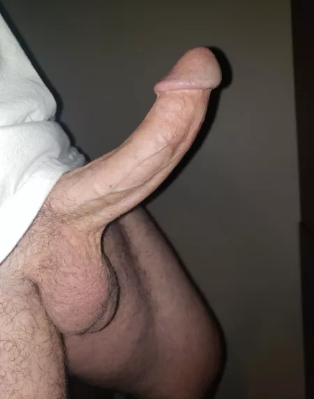 [41] Just flashing my thick curved Daddy fuck meat! by Donttell40