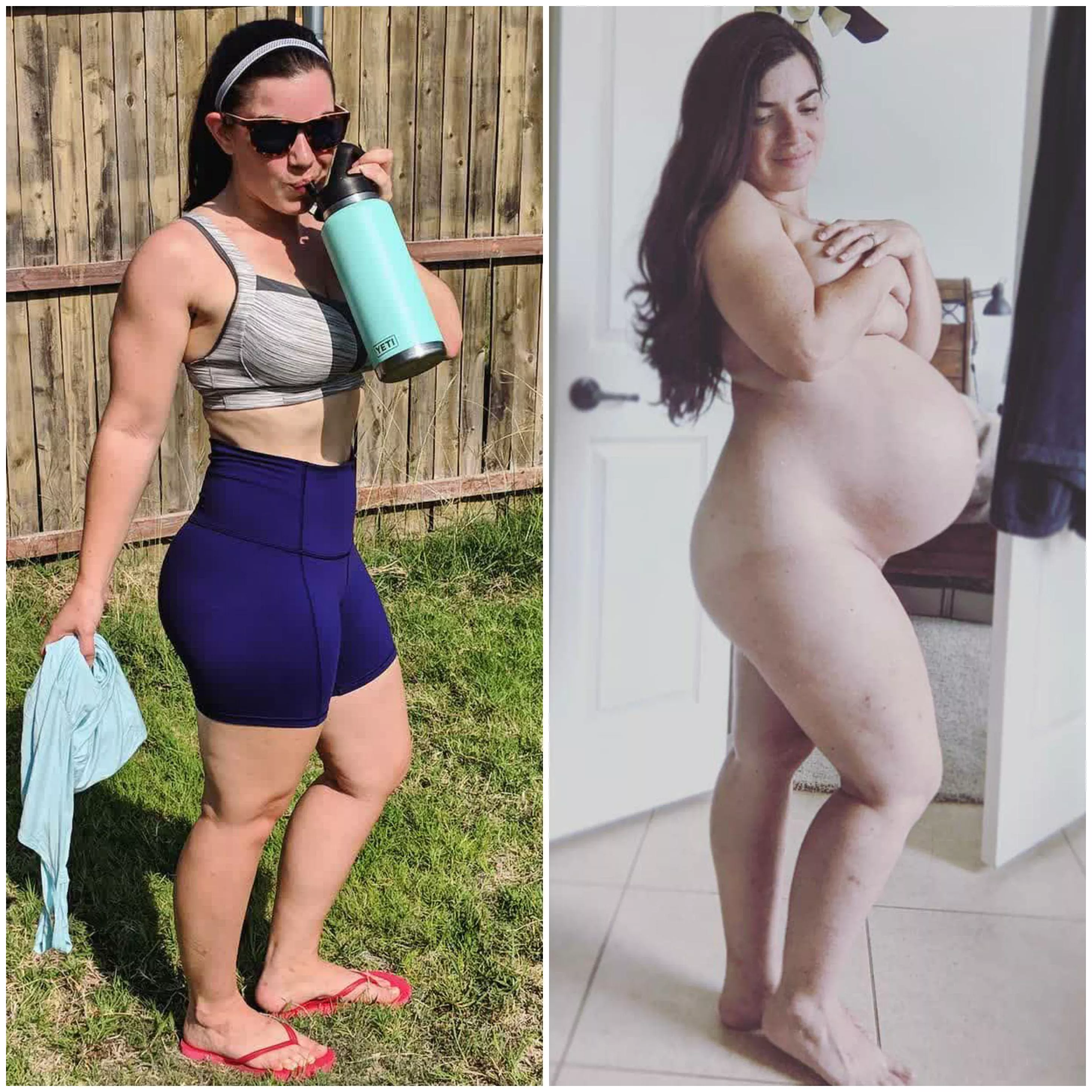 41 weeks pregnant and looking great! posted by utbhako