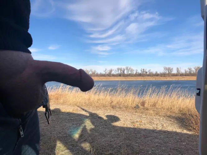 (42) Such a nice day to fuck by the river, who wants to join me?! by Agency-National