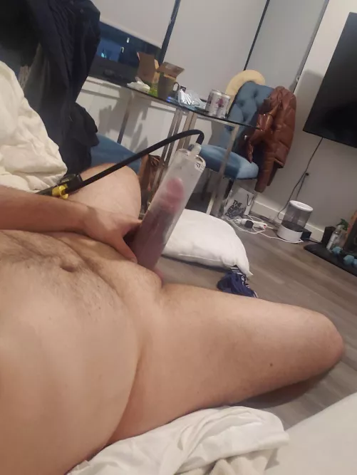 45 mins of pumping. Looking swole by Far_Reaction8978