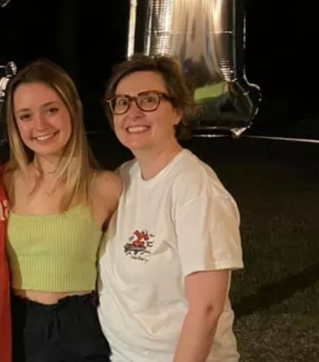 47f and 21f on her birthday by amymichelle74