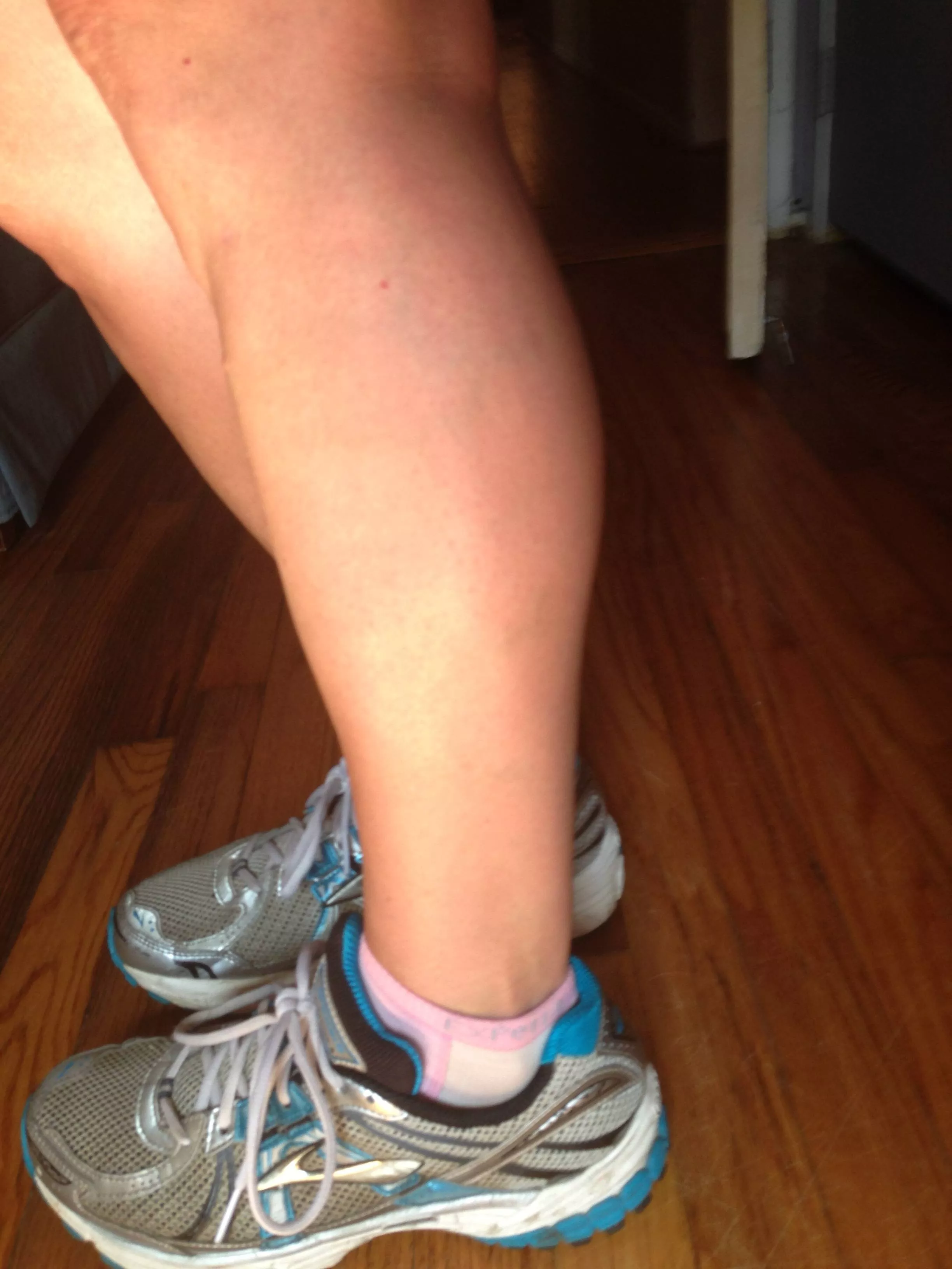 47[f] as req -after my first brick of the season...ran 4 mi then biked 5.5 mi saw a pod of dolphins along the way :-) posted by Middlename_mischief