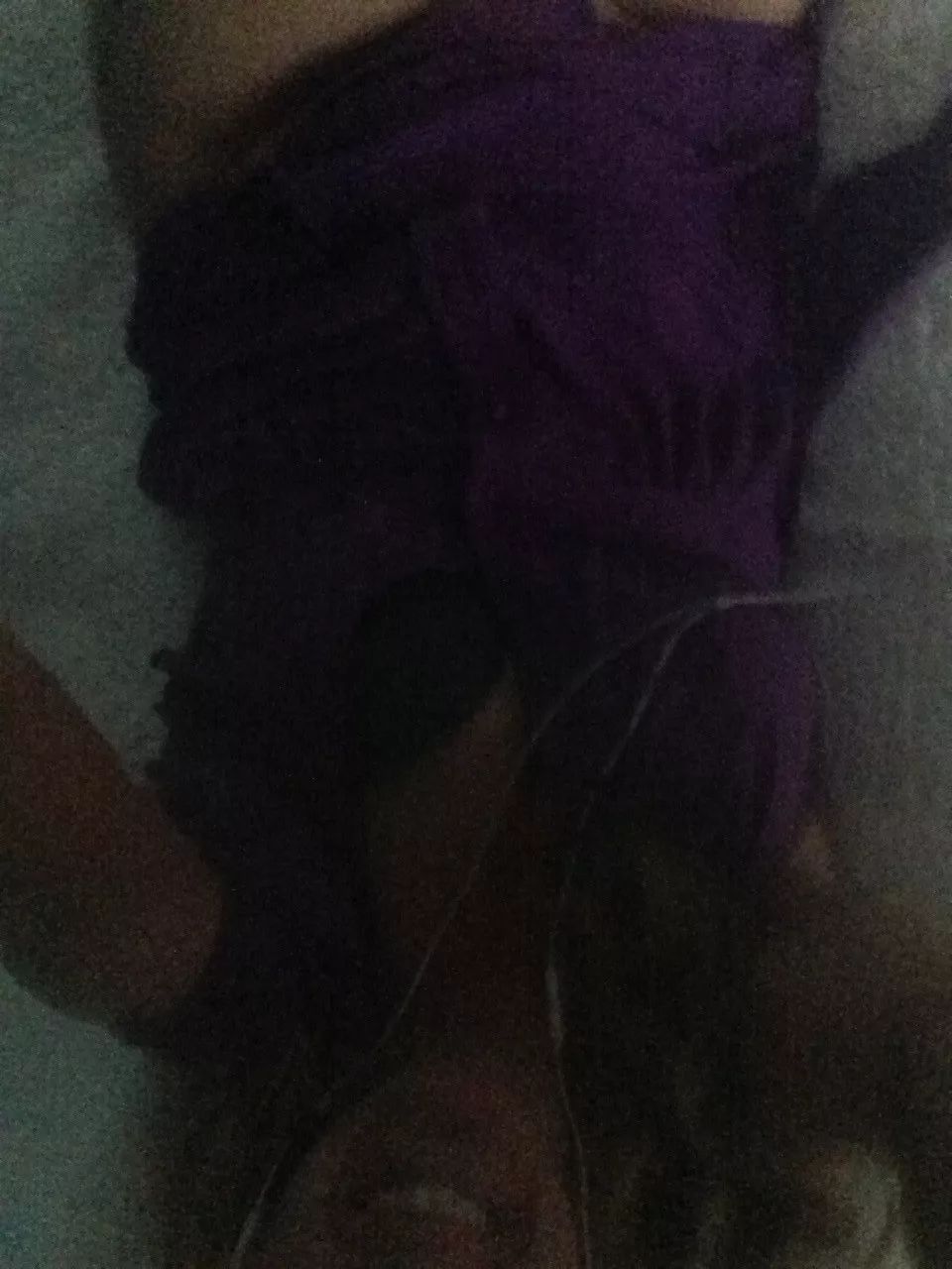 47[f] purple dress almost off posted by Middlename_mischief