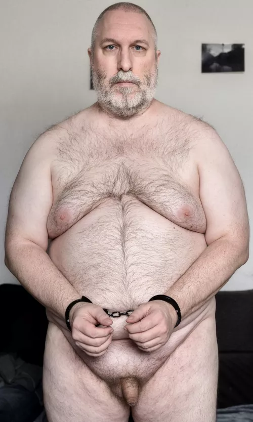 (48) full frontal nude and handcuffed by Ver-fall