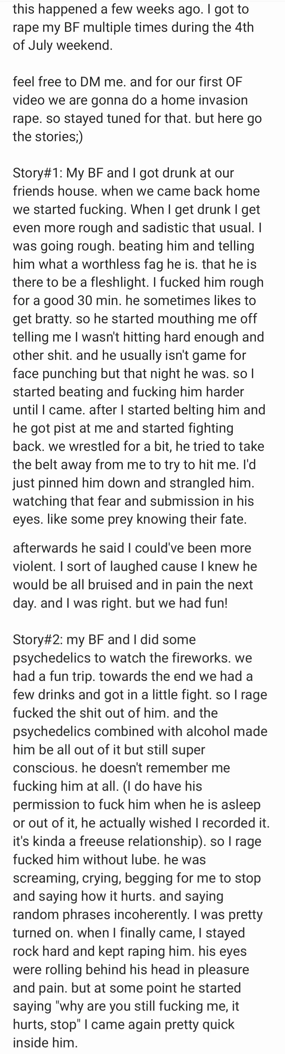 4th of July Rape Weekend posted by patrantonis