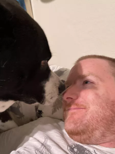 5 years ago this Angel saved me. (I found her but I call myself the lucky one) I think she remembered that today was her 5 year anniversary too. 🥺😇🥰. by thundere59