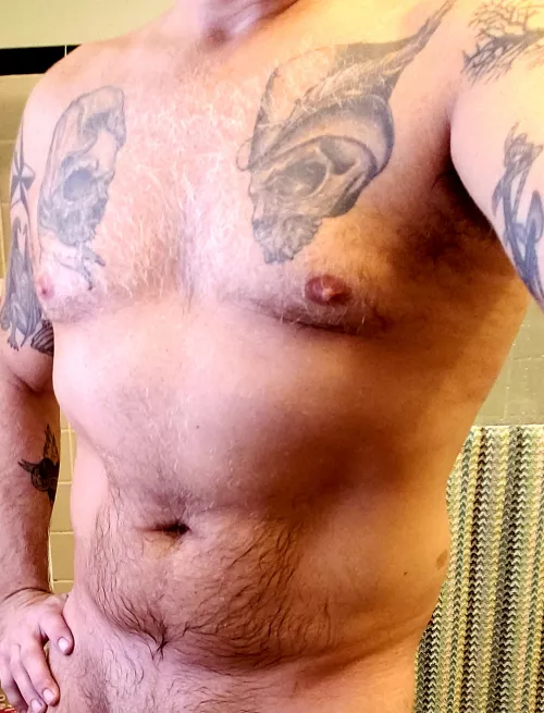 50(M) feeling myself today by BakedTattoo
