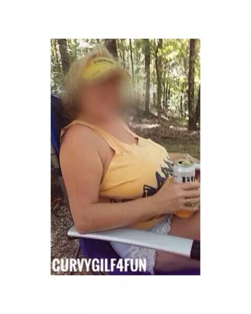 57 y.o. - Visiting friends who are camping! 😂 by CurvyGILF4Fun