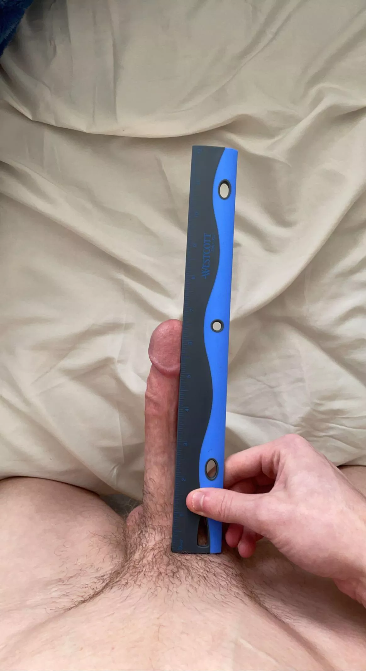 6.5 inches posted by Juggernaut7768