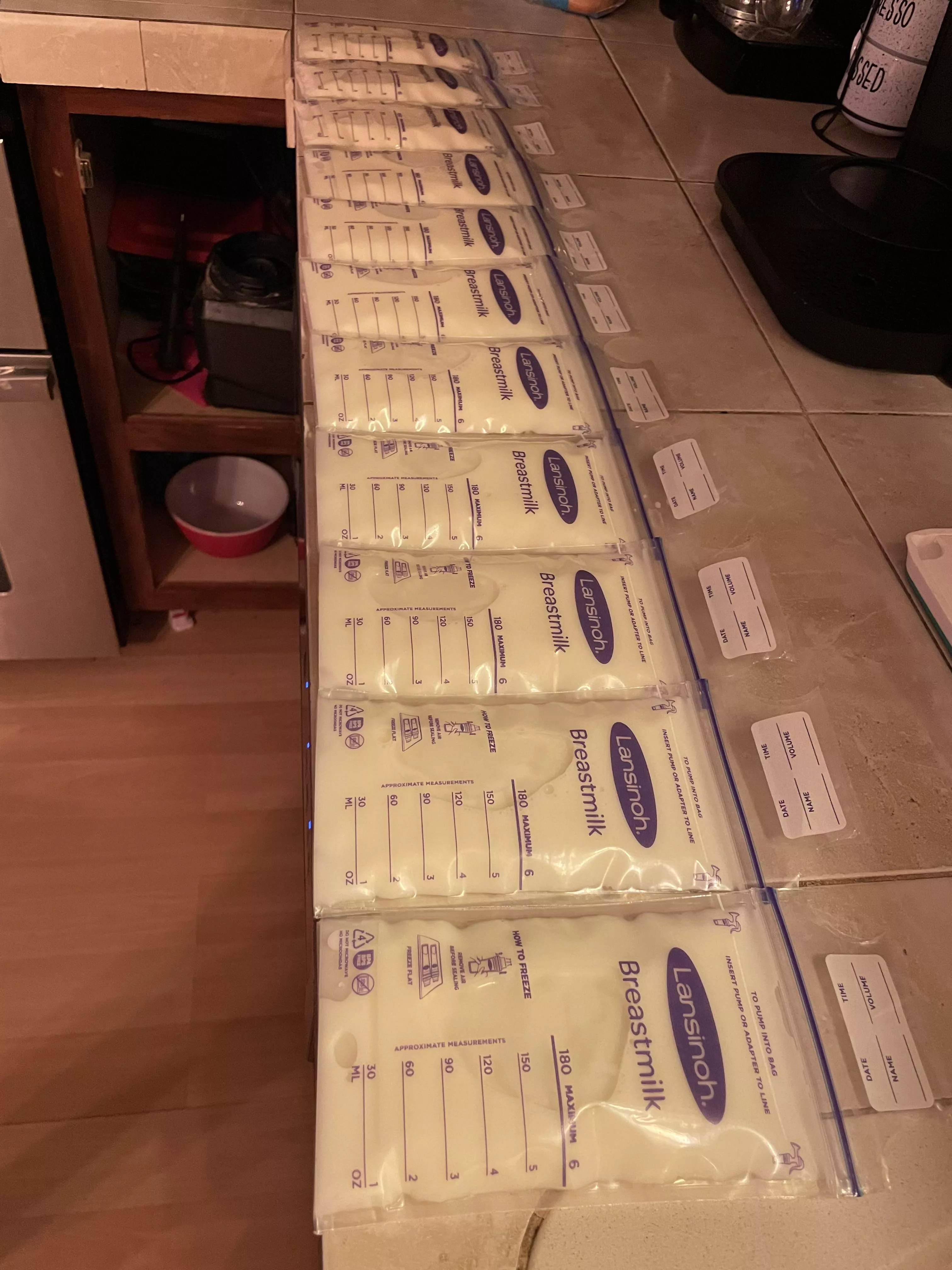 66oz bagged today, thinking about trying to make breast milk ice cream 🥰 posted by helpmefindthisbook13