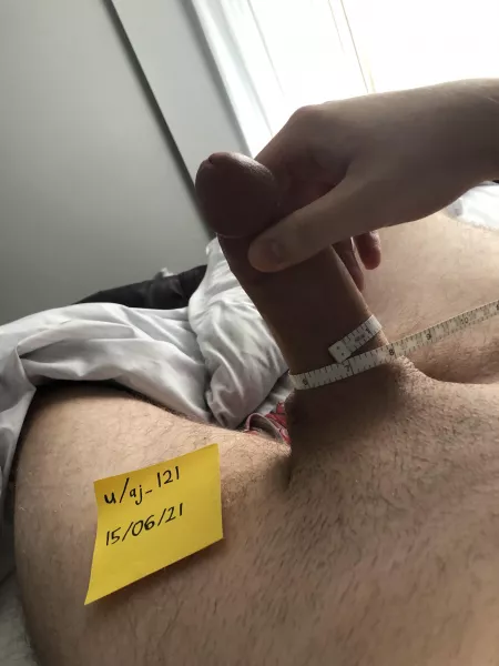 6.8 Circumference? Measuring and taking a pic is hard, pun intended. by aj_121