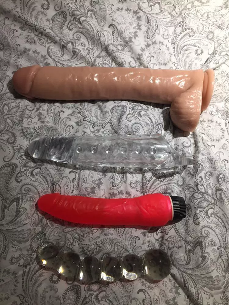 7 inch glass up to 12 inch Bruno dick who wants some stretching posted by electric-gas