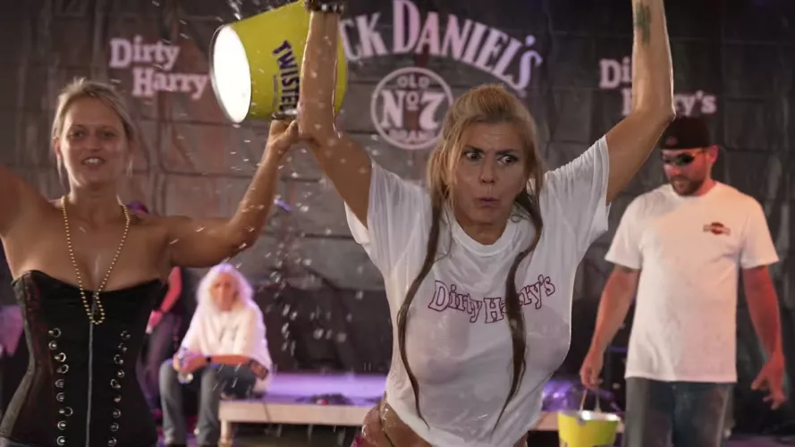 70 year old in a wet Tshirt contest in Daytona. I'll post the link in the comments by DollfacesDollhouse