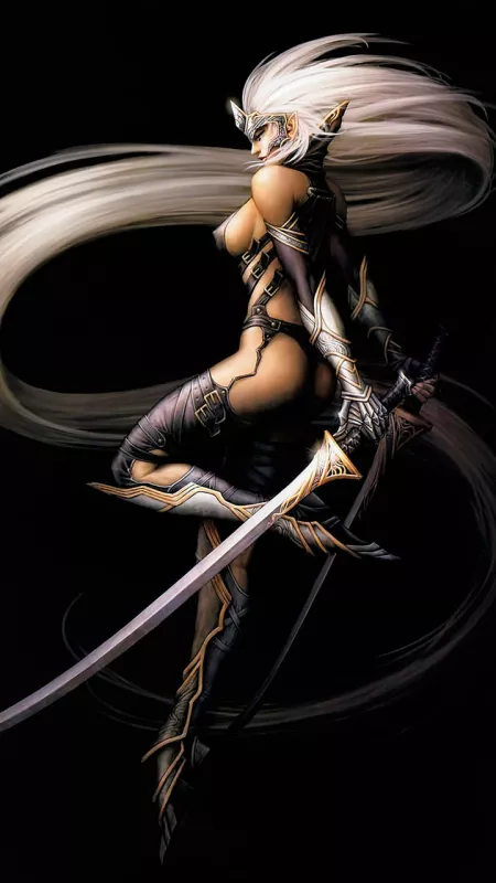 [720x1280] Kyoung min5Cho Elven5Warrior by ILoveStockings