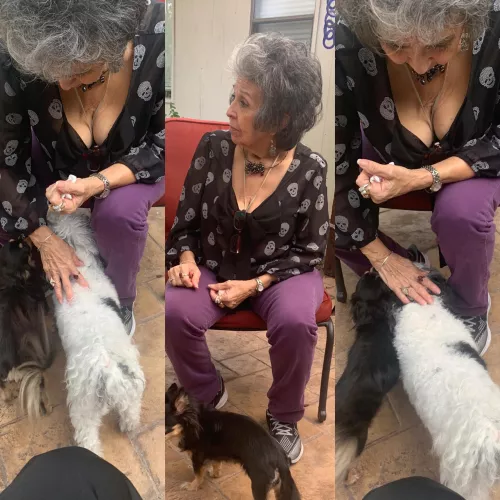 73 and still a tease by sonofacumslutmom