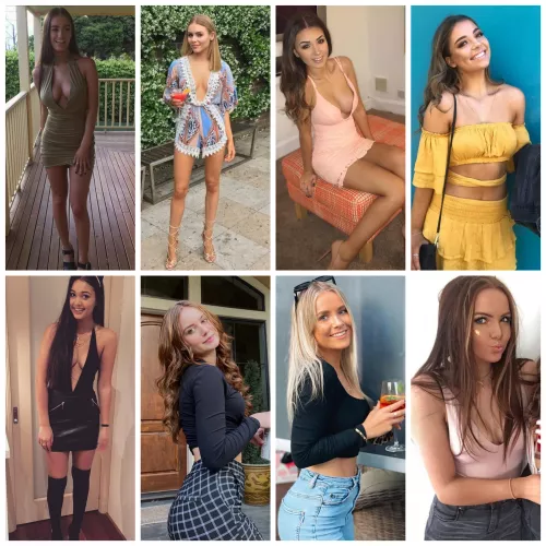 8 gorgeous girls by joeyfawes