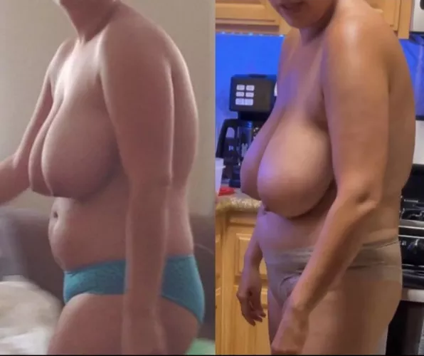 8 years apart. Can you tell the difference? by Big_hanging_tits