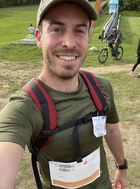 A bit breathless after 3hrs of hiking for a good cause. I managed over 900m of elevation gain! ⛰ by Godriel