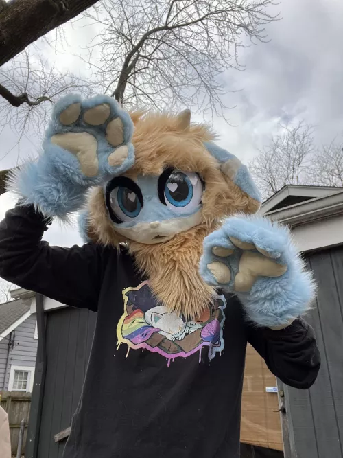 A bit late to fursuit Friday, sorry! by Sigmas_simp