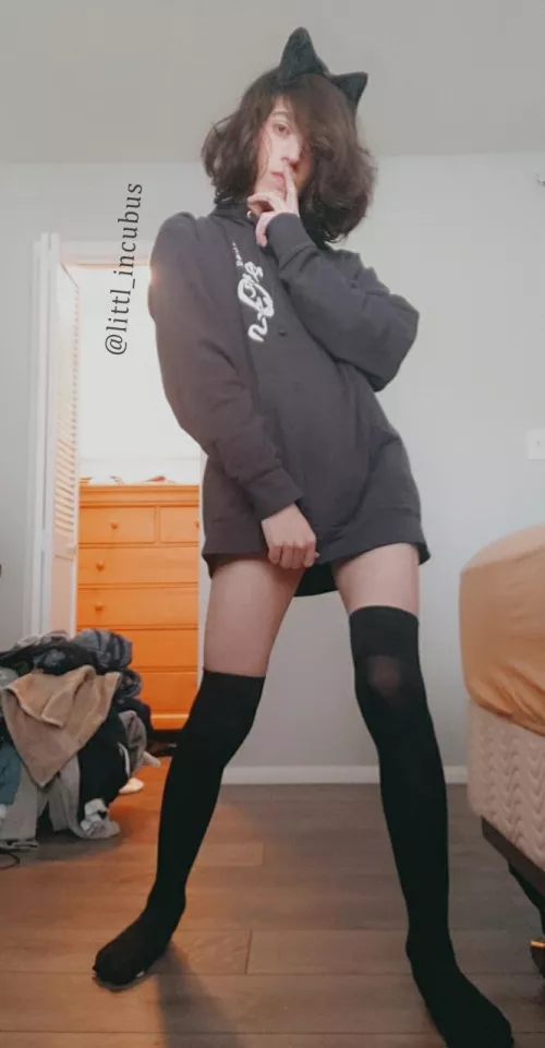 A bit of catboy for this holy friday :3 by littl_incubus