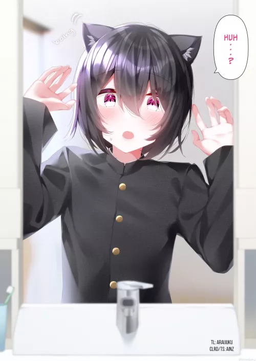 A boy who grew cat ears one morning by pedoro_pedoro