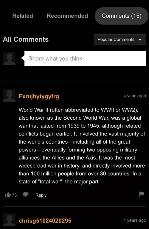 A brief history lesson by MKG47