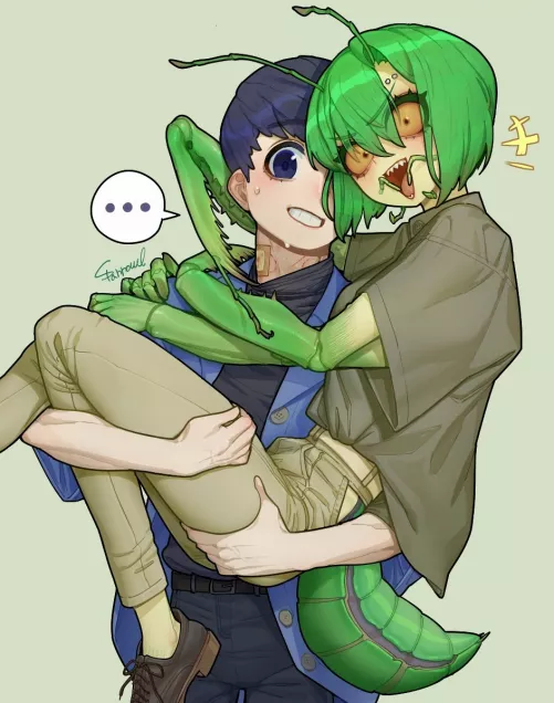 A bug wife that loves you lots by Throwlifewasted