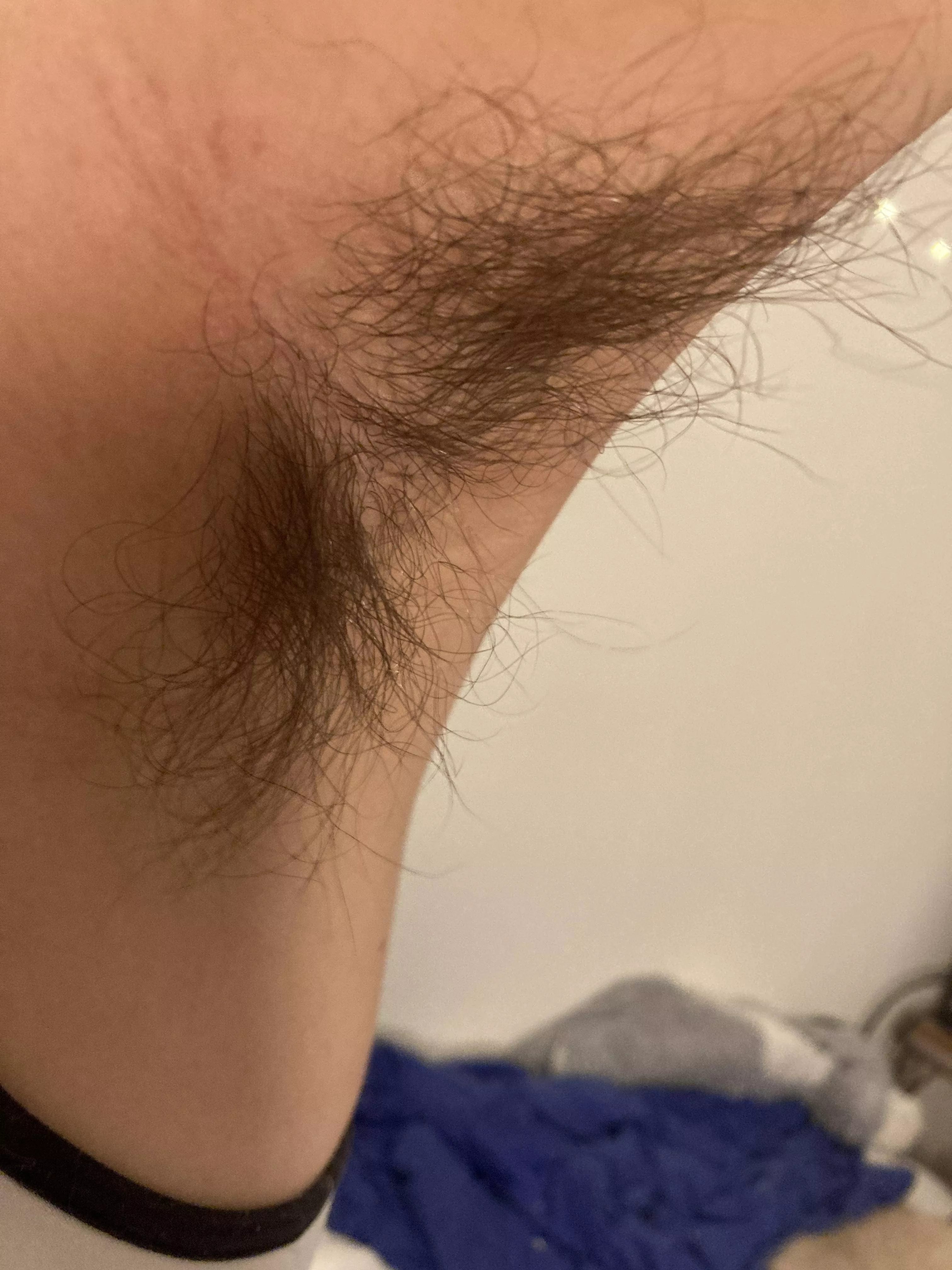 A close-up of my armpit hair! posted by rainy_baby