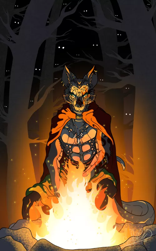 A commission I've finished yesterday X3 I'm so proud of the finished product by Nytsoka