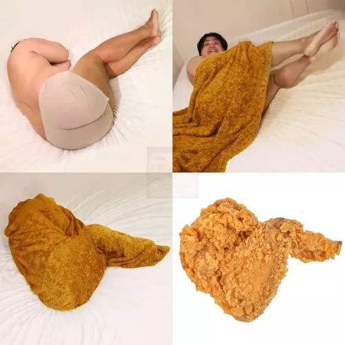 A crispy transformation (Human Male -> Fried Chicken) by CrisGame