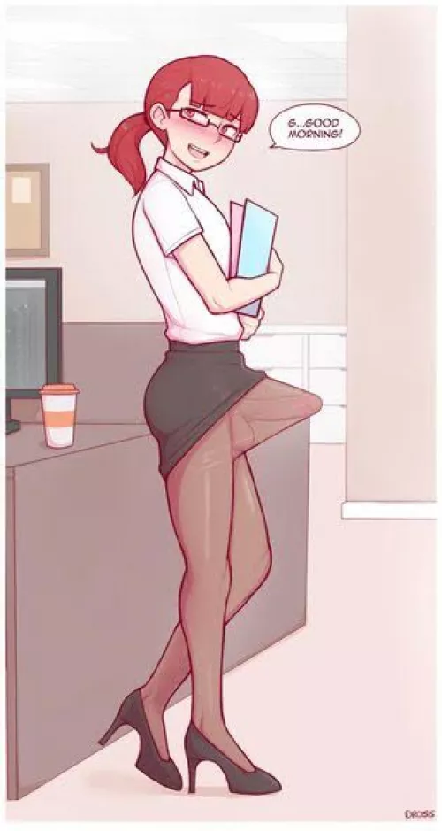 A day in the office by Jenny_pi3