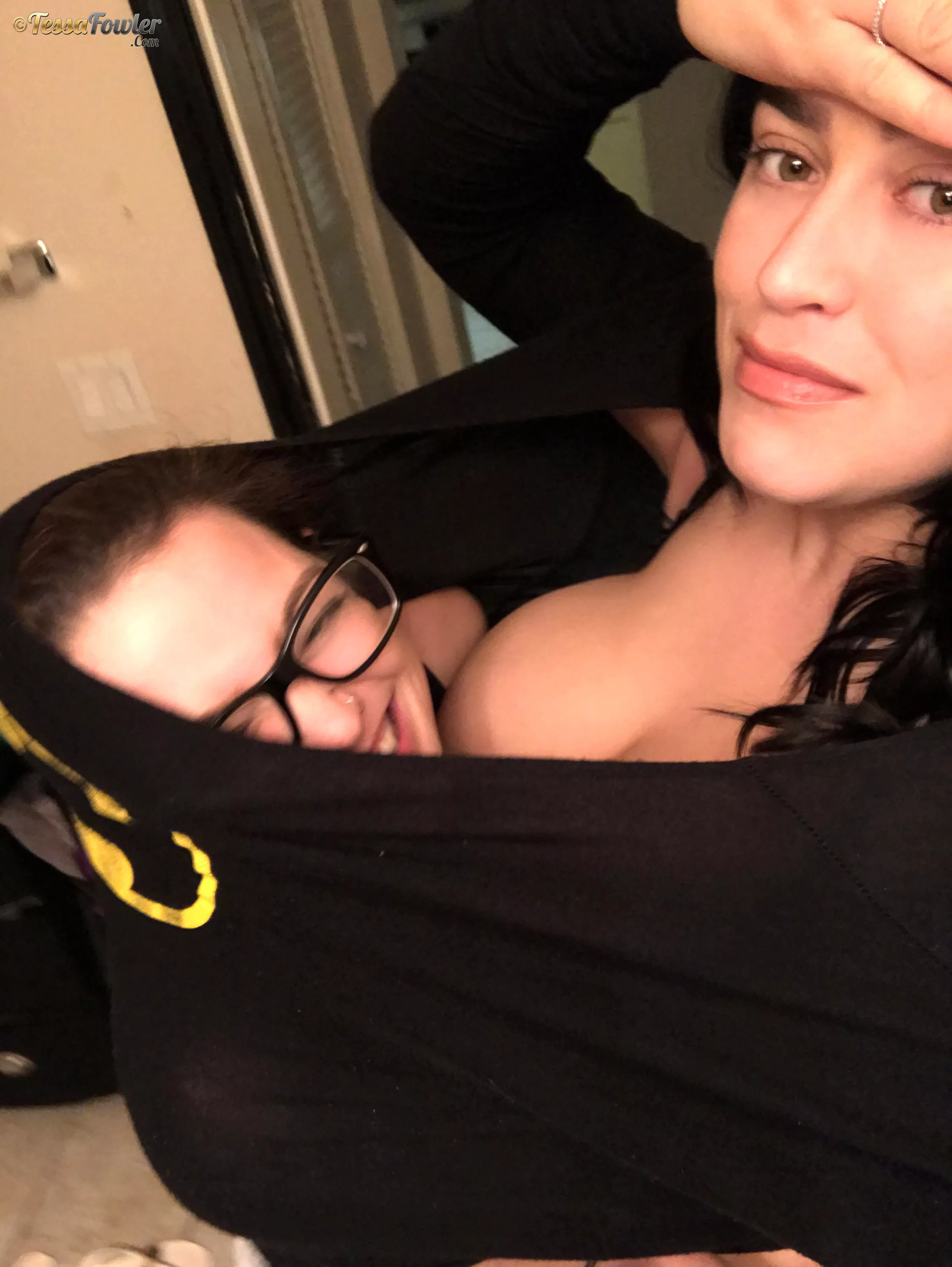 A Day Spent Inside Leanne Crow's Shirt, Is A Day Well Spent posted by WarmNeck