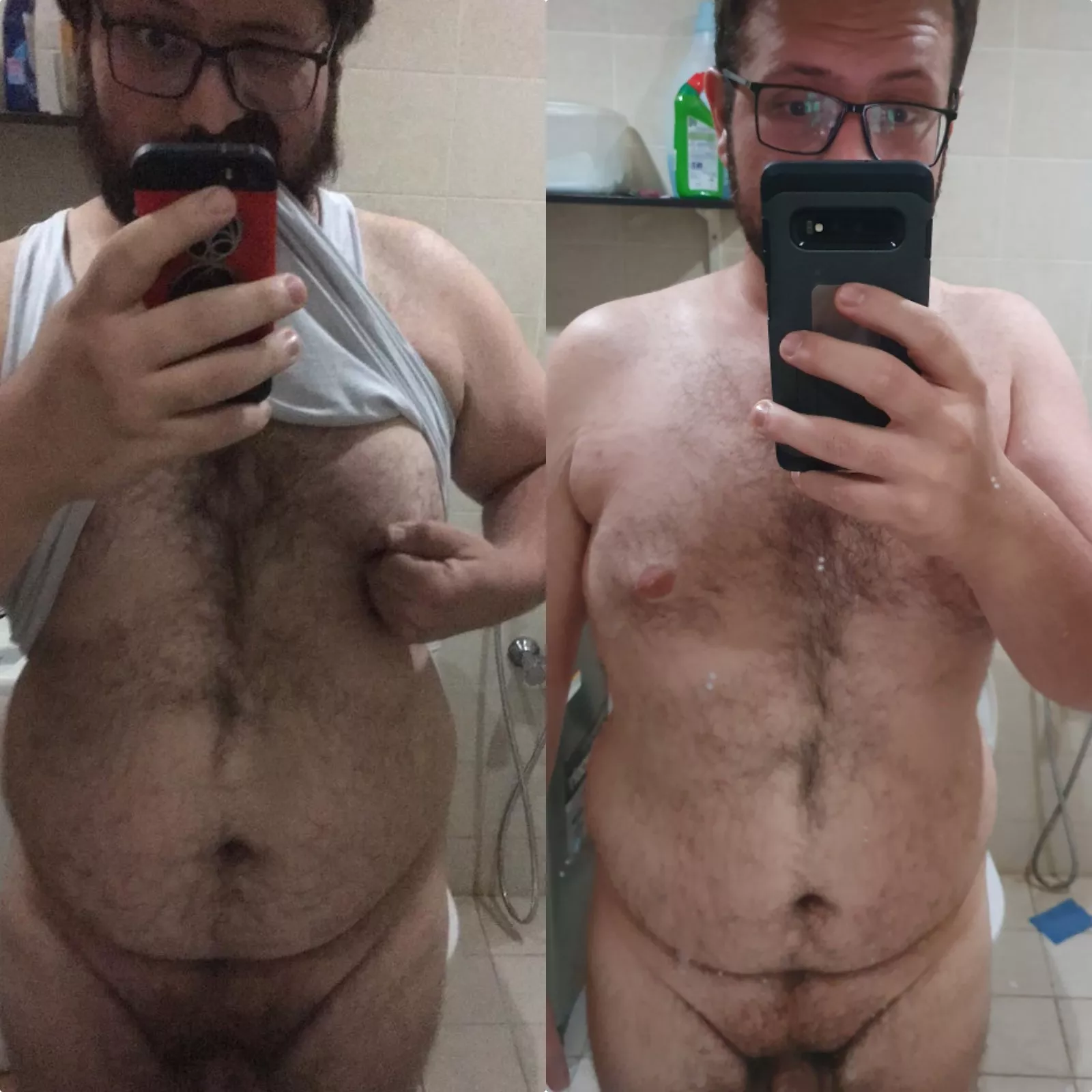 A difference of 30 kilos... Not a very visible difference but still.... Keto saved my life 😅 Male 28 posted by luciferm69