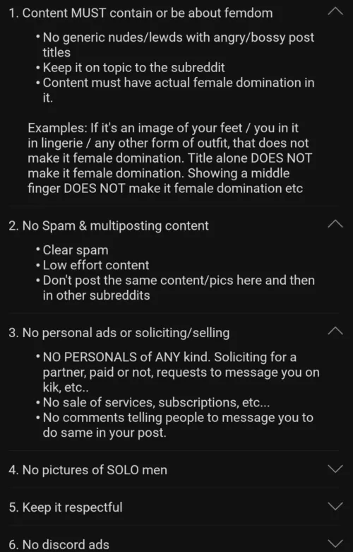 A discussion of the subreddit rules and their enforcement. Text in comments. by DontBelieveTheTomato