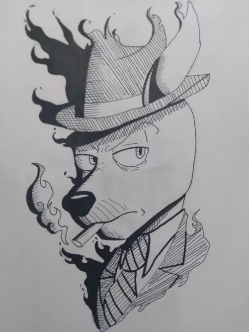 A doodle I made at school by kostchaft