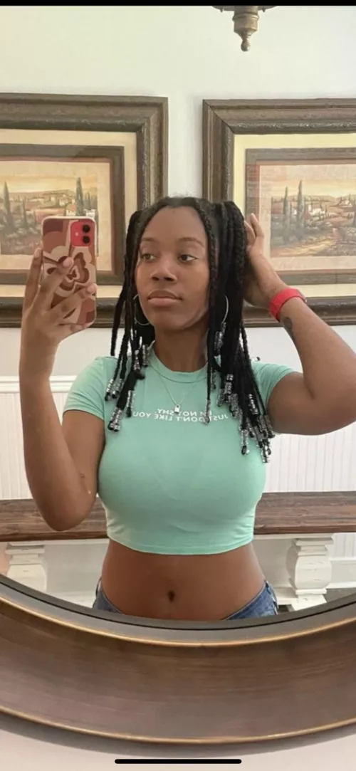 A dumb slut ready to have a lightskin baby by jojothenymphomaniac