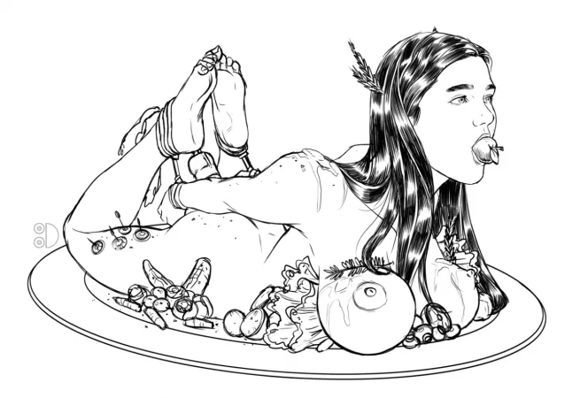 A feast for The Goblin King (Labyrinth) [Tittydispenser] by titty_dispenser