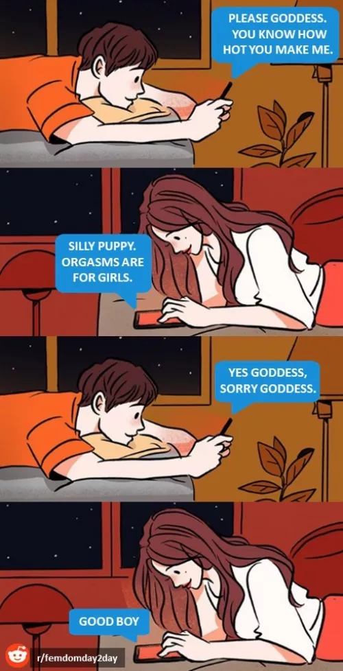 A Femdom love story (a.k.a. A day in the life of my Goddess and I) by slave4useuk