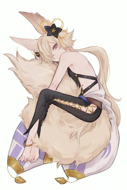 A fluffy boi by ZD_Dark