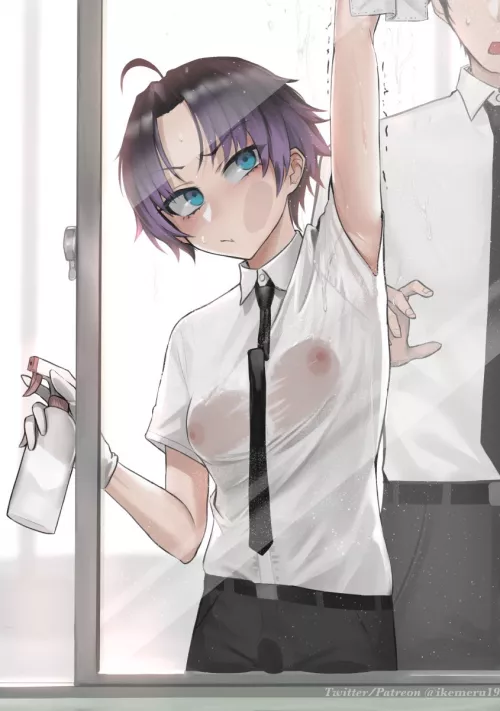 A Great Time Cleaning (Ikemeru19) [Original] by sequence_string